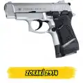 Zoraki 2914 Mat Krom Kurusıkı Ses Tabancası (14+1 Kapasite)