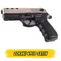 Zoraki 4918 Saten Kurusıkı Ses Tabancası (18+1 Kapasite)