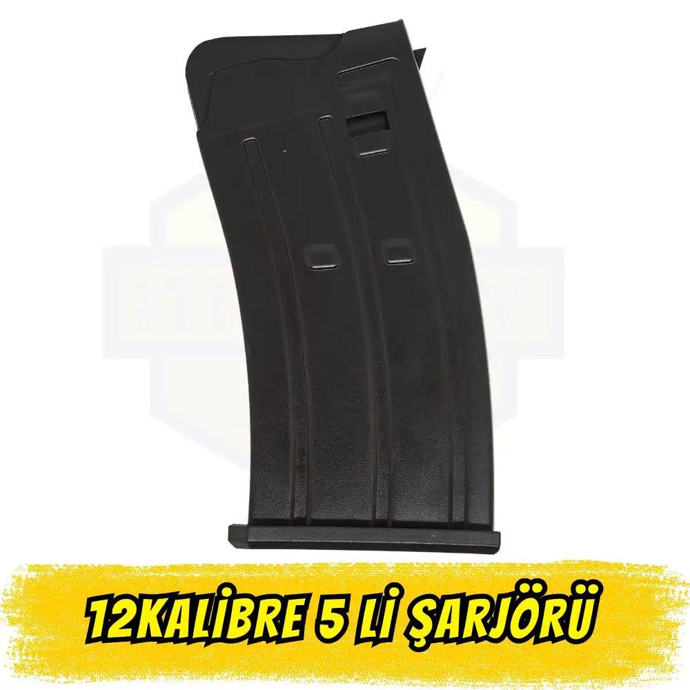 12 Kalibre 5li Av Şarjörü (Hatsan, Huğlu, Husan Uyumlu Platform)