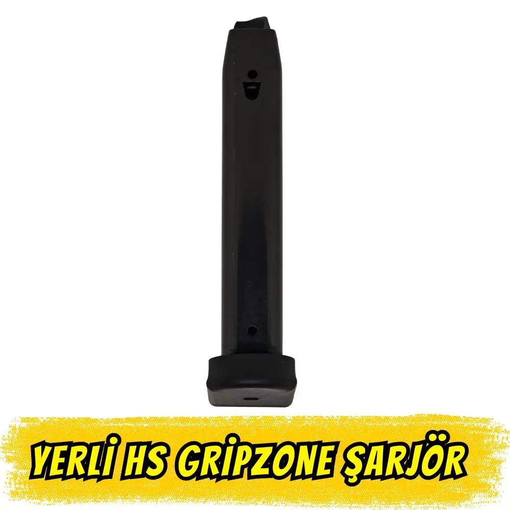 HS-9 G2 (Gripzone) Uyumlu Yerli Üretim Yedek Şarjör (18+1)