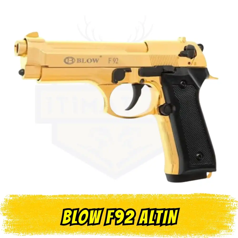 Blow F92 Altın Renk Kurusıkı Tabanca Yedek Şarjörü (17+1)