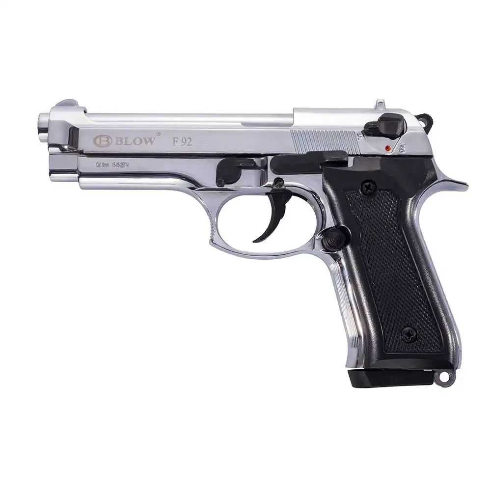 BLOW F92 Kurusıkı Ses Tabancası Parlak Krom