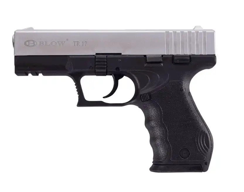 BLOW TR17 Kurusıkı Ses Tabancası Parlak Krom