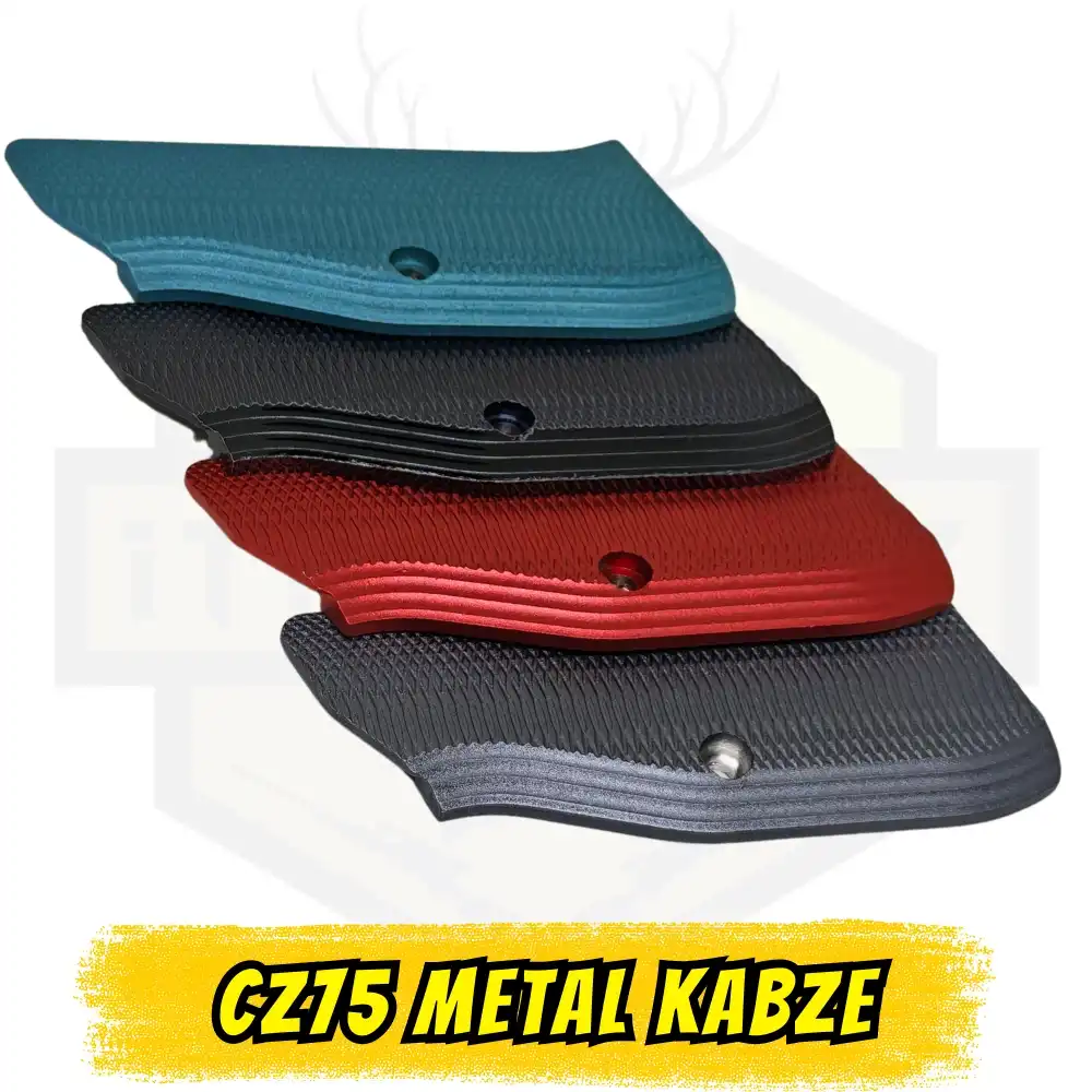 CZ 75 Serisi Alüminyum Metal Kabze Takımı - (Siyah-Kırmızı-Mavi-Gri Seçenekli)