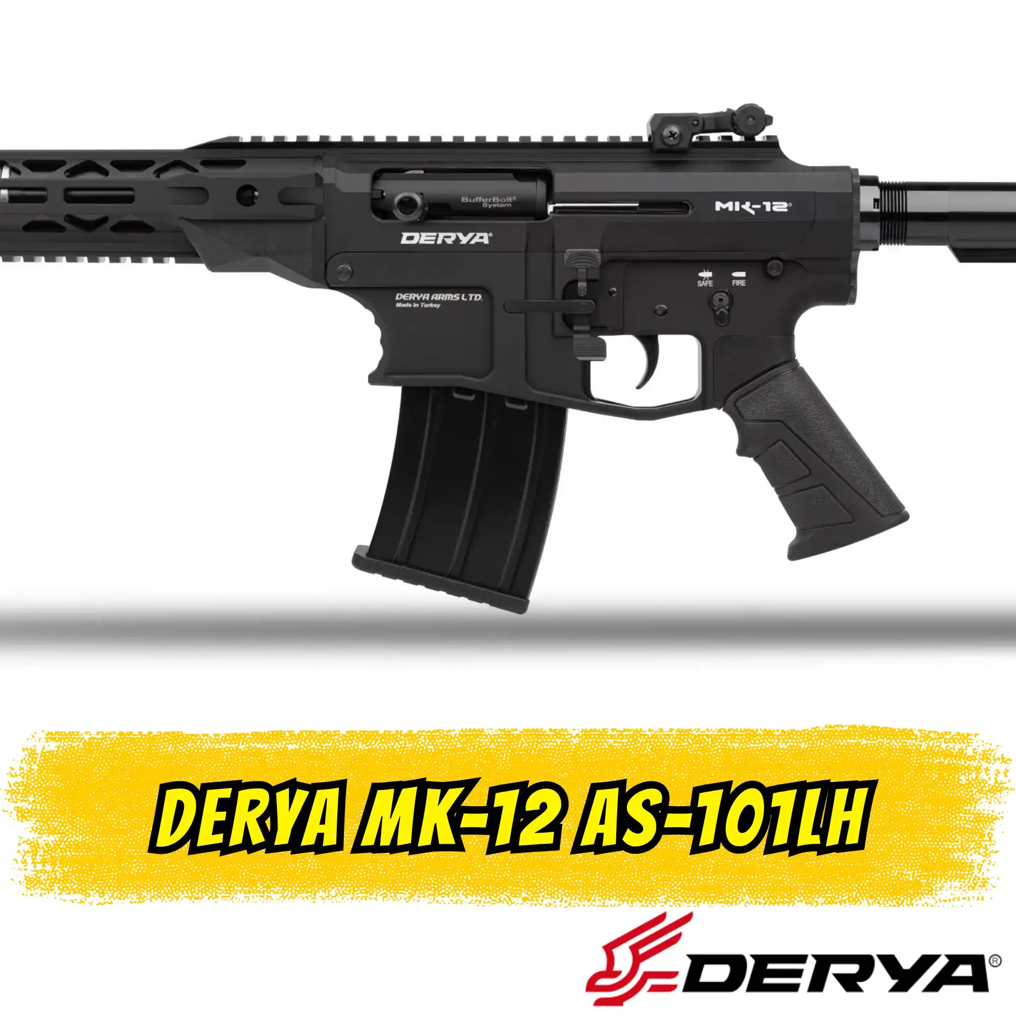 Derya MK-12 AS-101LH Şarjörlü Av Tüfeği (Solak Kullanım)