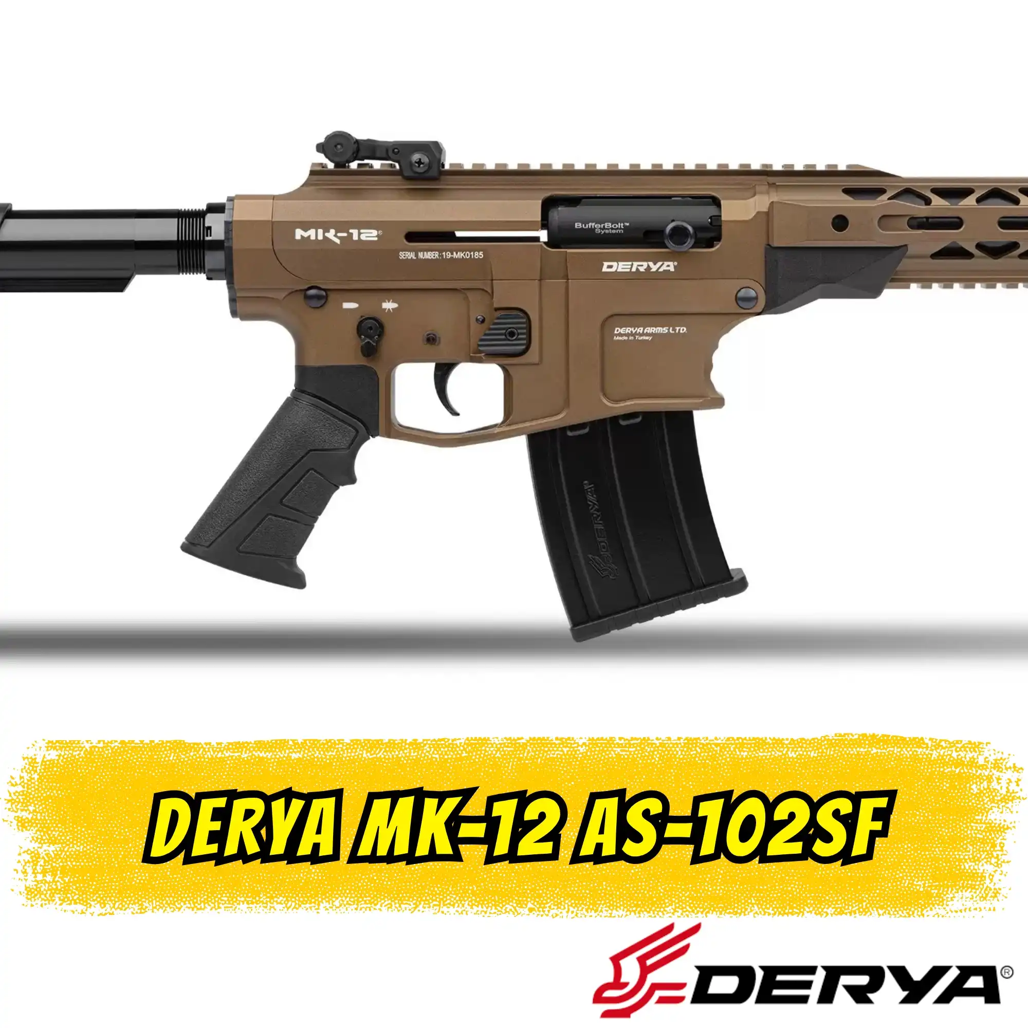 Derya MK-12 AS-102SF Şarjörlü Av Tüfeği