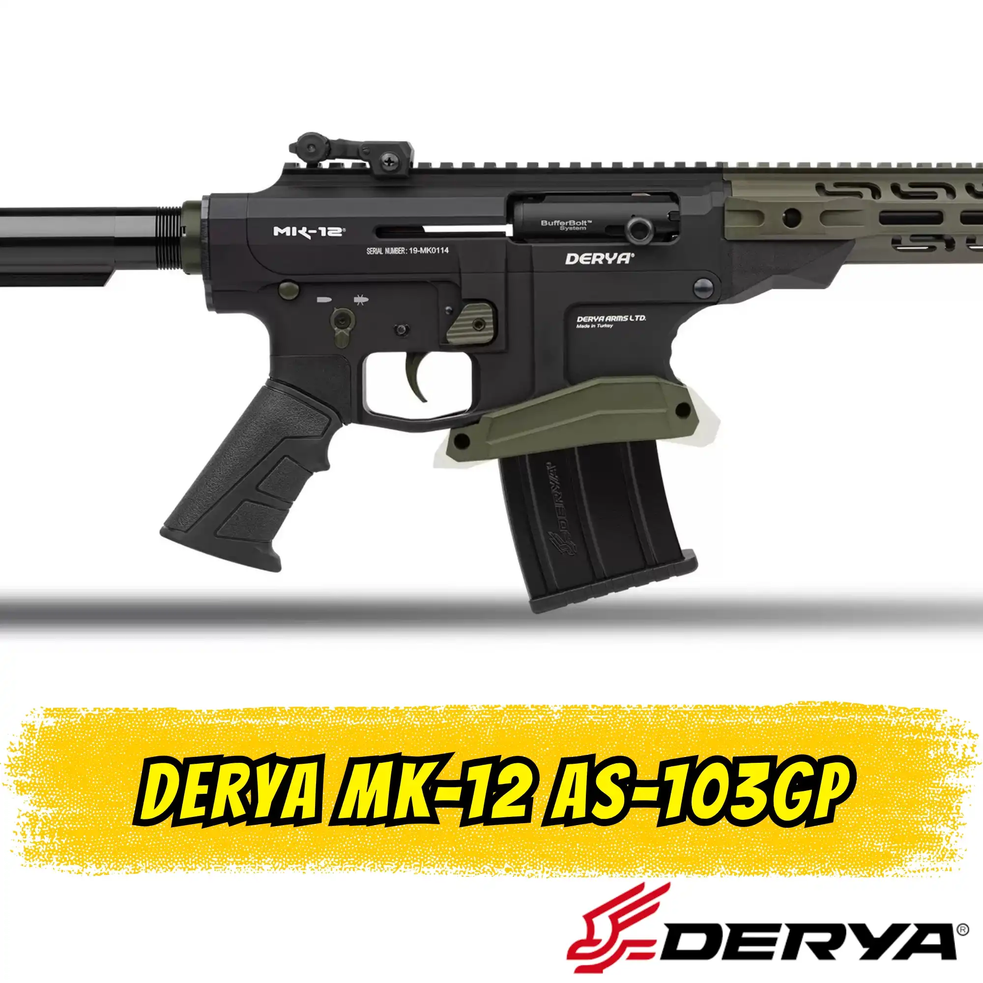 Derya MK-12 AS-103GP Şarjörlü Av Tüfeği