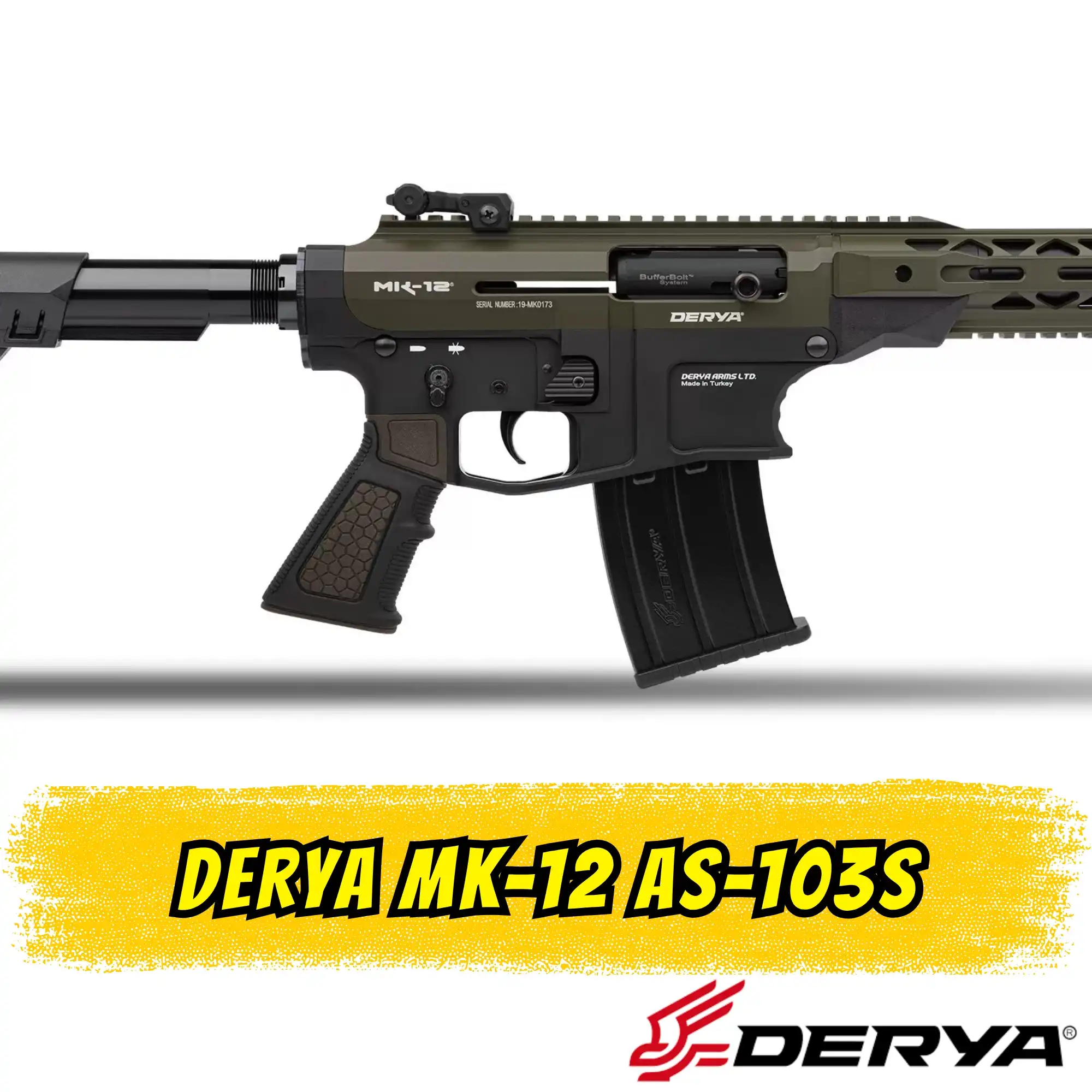 Derya MK-12 AS-103S Şarjörlü Av Tüfeği