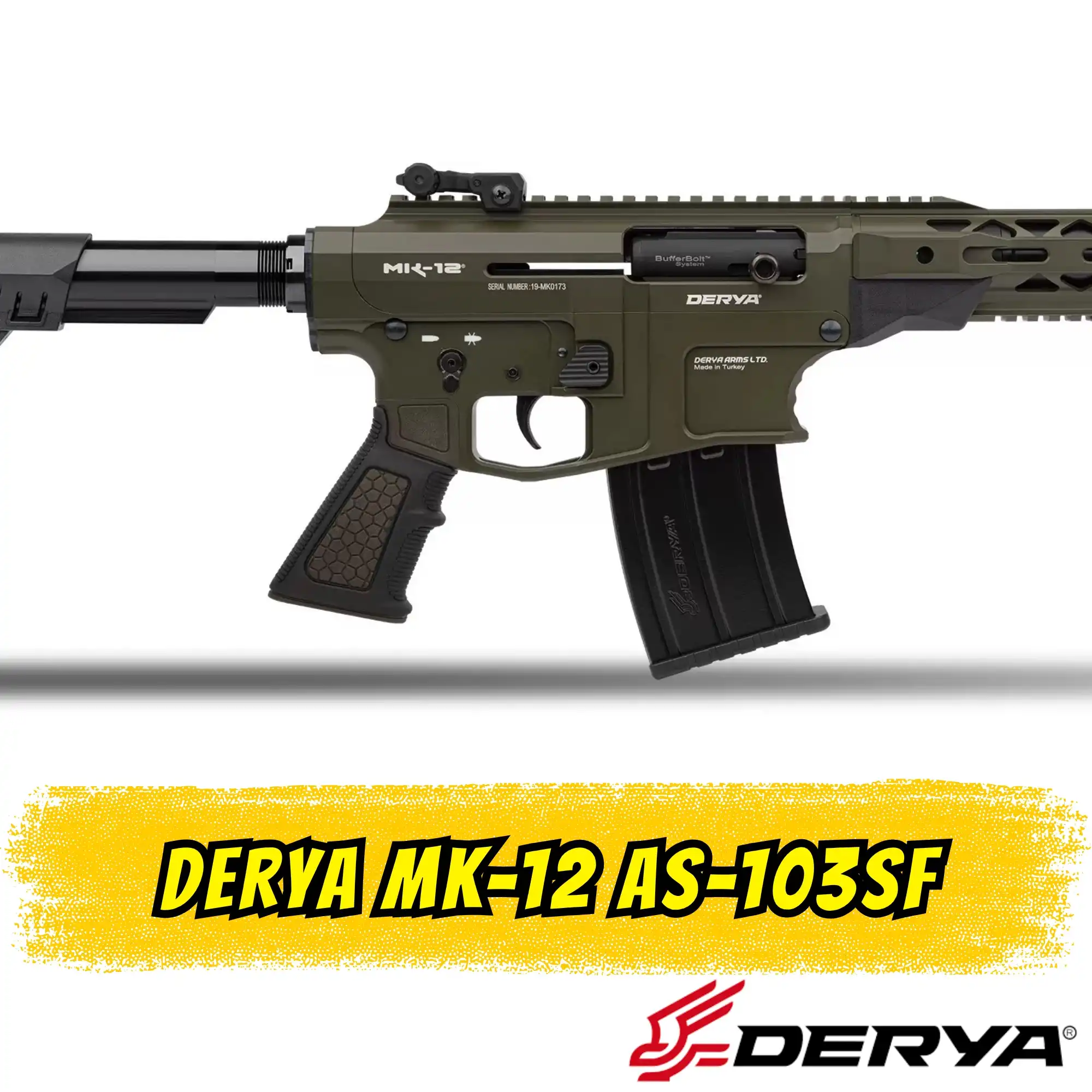 Derya MK-12 AS-103SF Şarjörlü Av Tüfeği