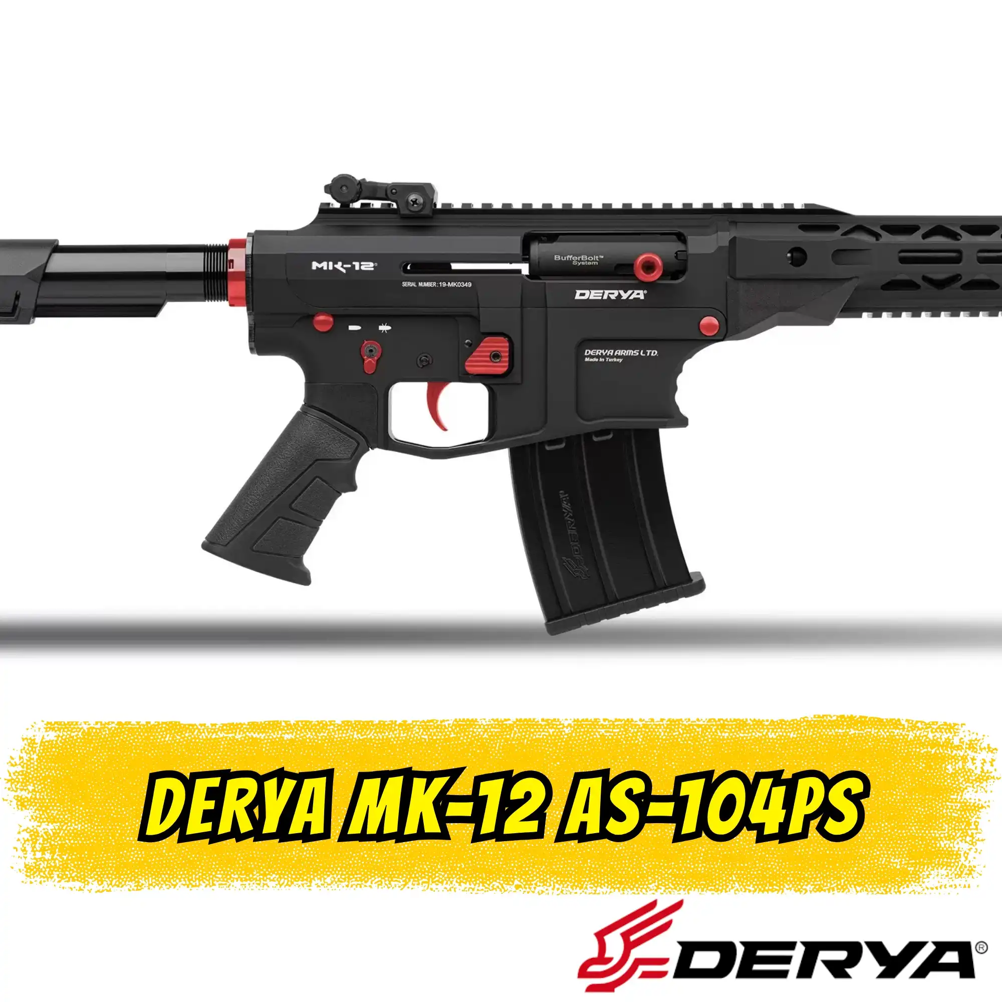 Derya MK-12 AS-104PS Şarjörlü Av Tüfeği