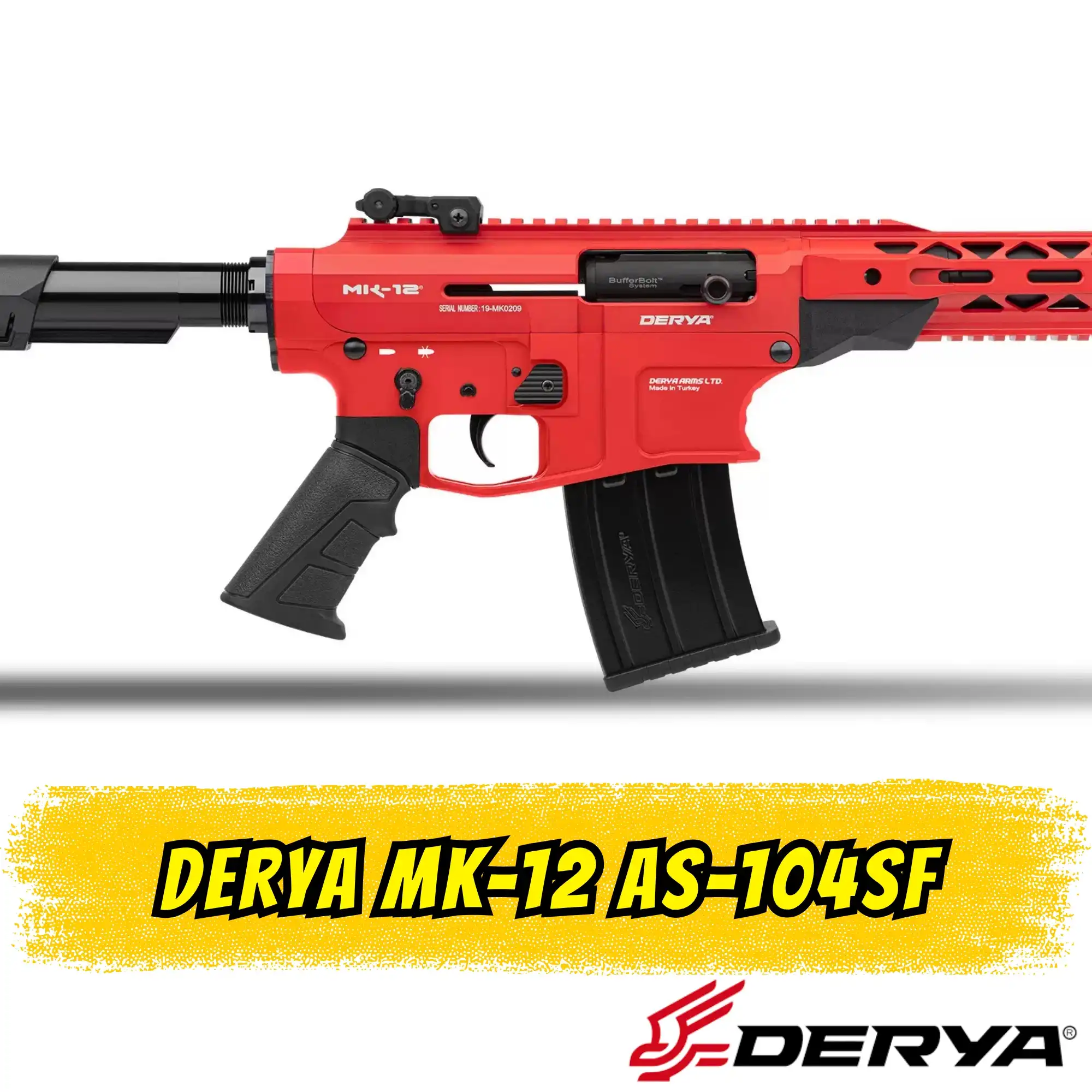 Derya MK-12 AS-104SF Şarjörlü Av Tüfeği