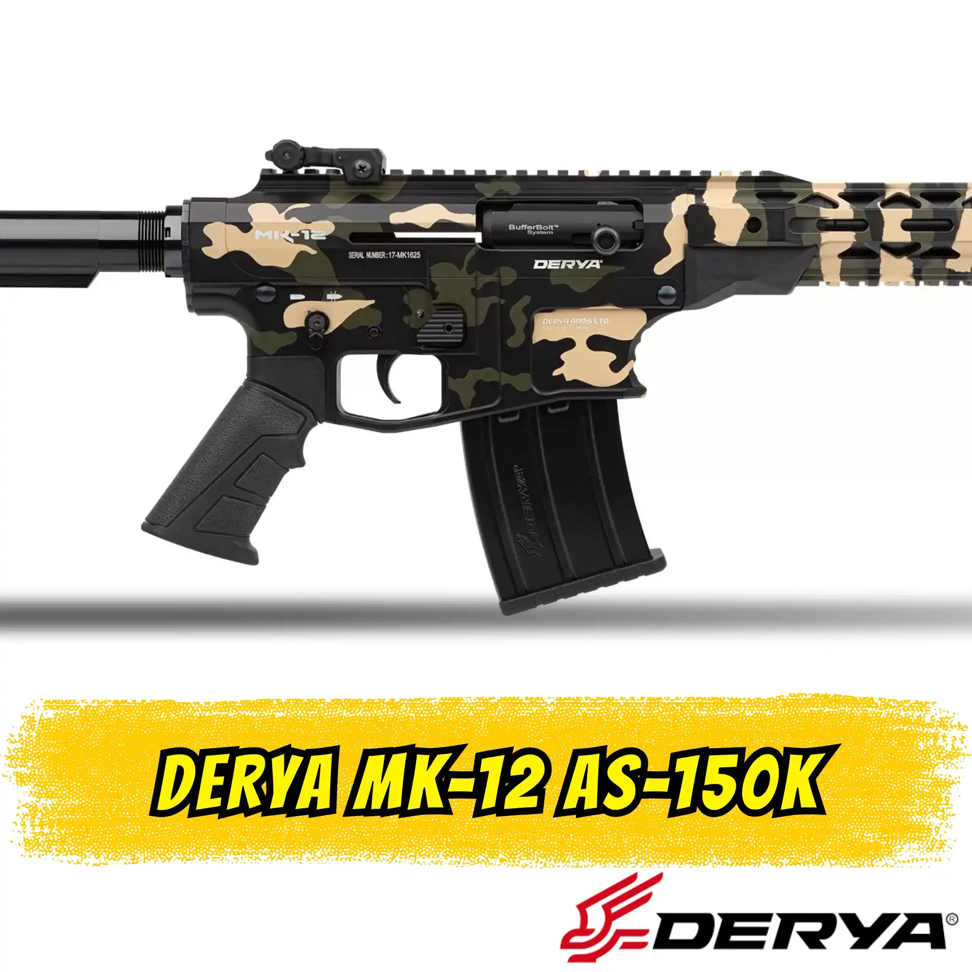 Derya MK-12 AS-150K Şarjörlü Av Tüfeği