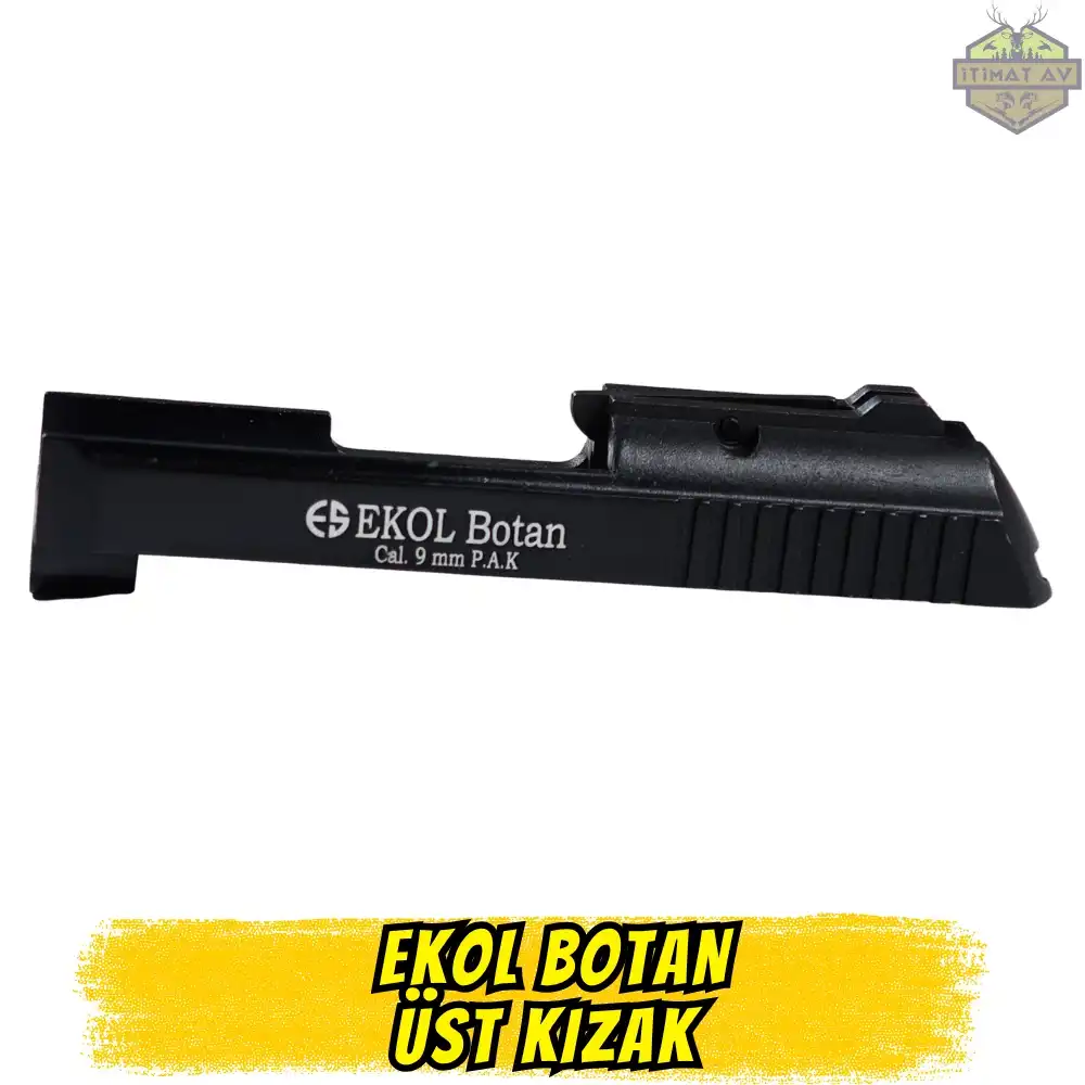 Ekol Botan Kurusıkı Yedek Üst Kapak (Siyah)