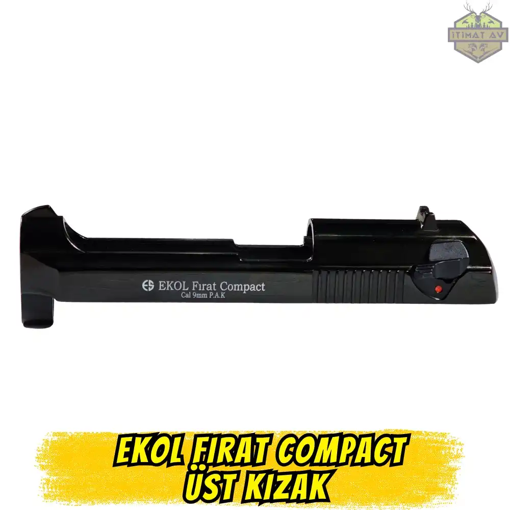 Ekol Fırat Compact Komple Kurusıkı Yedek Üst Kapak (Siyah)