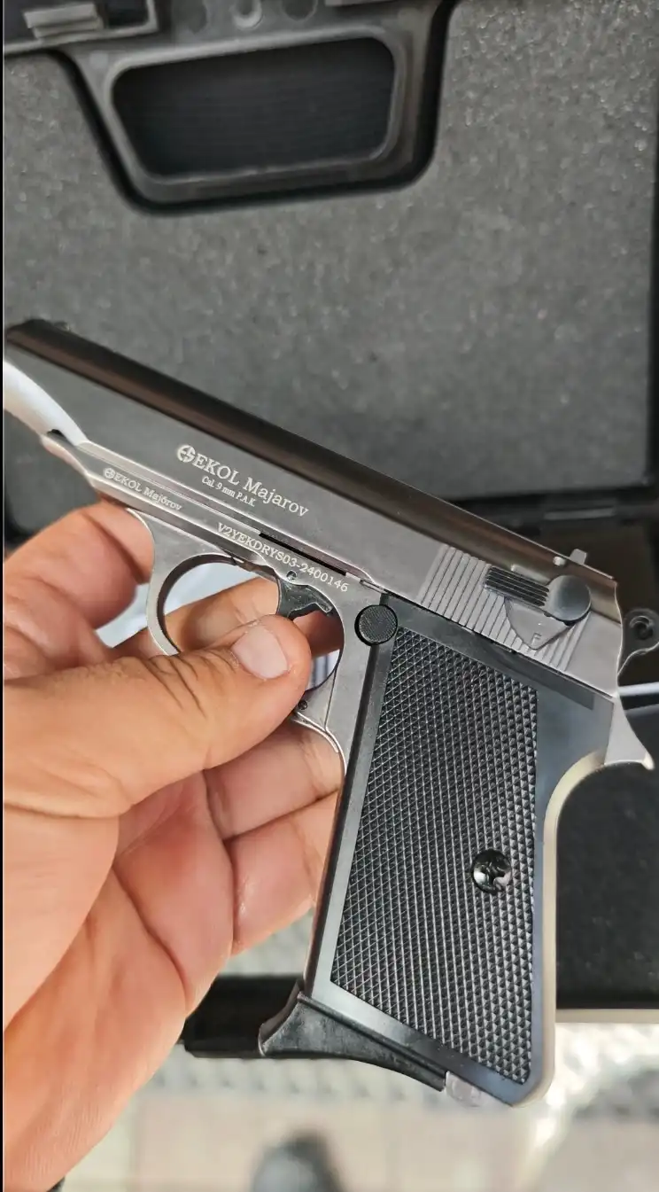 EKOL FIRAT MAJAROV Kurusıkı Ses Tabancası Füme