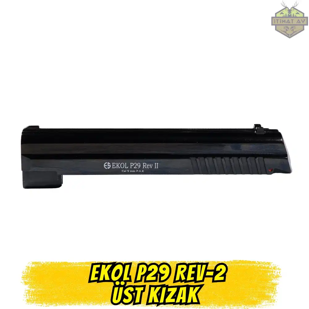 Ekol P29 Rev 2 Komple Kurusıkı Yedek Üst Kapak (Siyah)