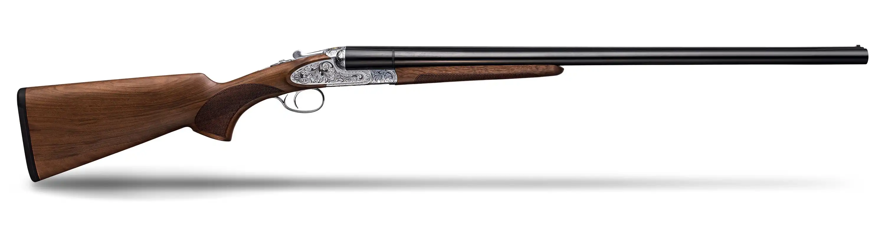 HUĞLU 200 AC GR5 ÇİFTE AV TÜFEĞİ BEYAZ İŞLEMELİ