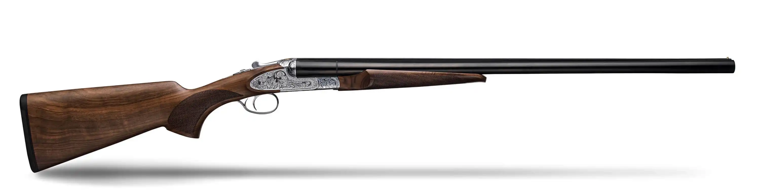 HUĞLU 200 ACE GR5 ÇİFTE AV TÜFEĞİ BEYAZ İŞLEMELİ