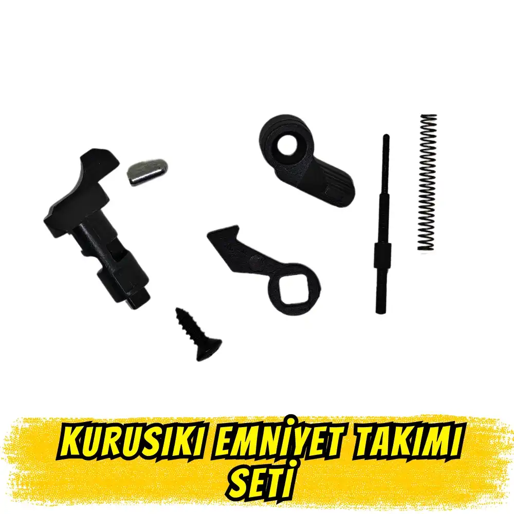 Kurusıkı Emniyet Takımı Tam Set (İğne + Yay Dahil) - Çoklu Model Uyumlu