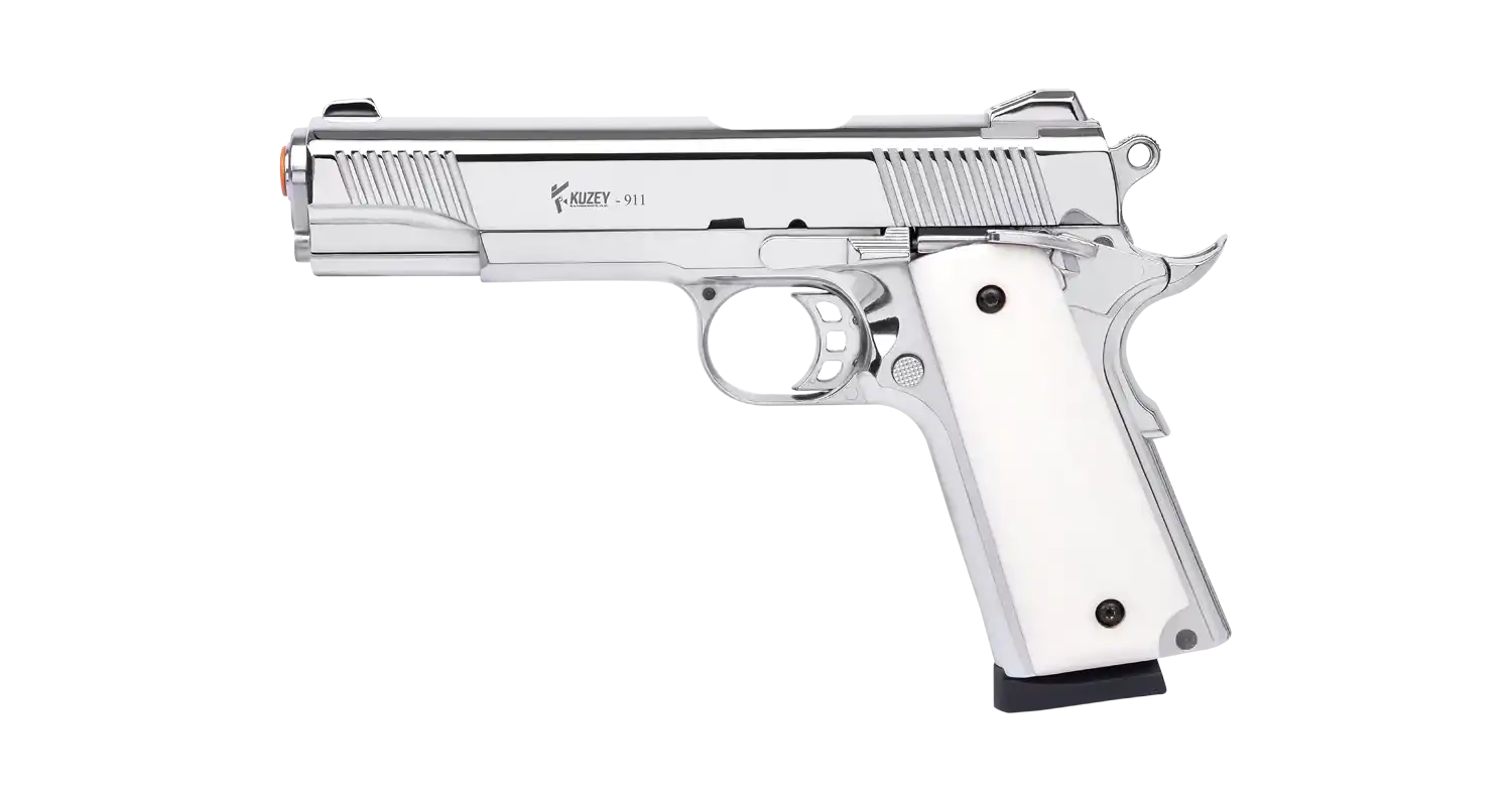 KUZEY 911 Sedef Kabze Parlak Krom