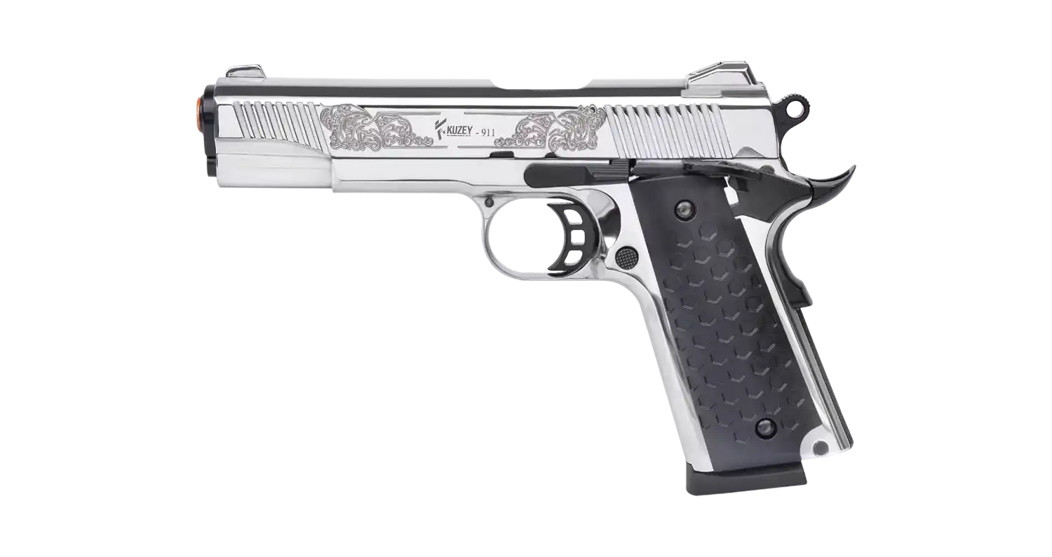 KUZEY 911 Plastik Kabze Parlak Krom İşlemeli