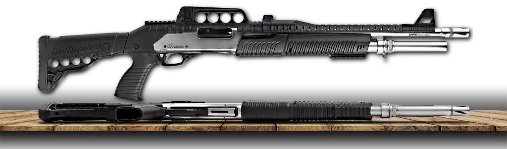 MOZZBERK B-7 / P-03 TAKTİCAL Pompalı Av Tüfeği P.KROM