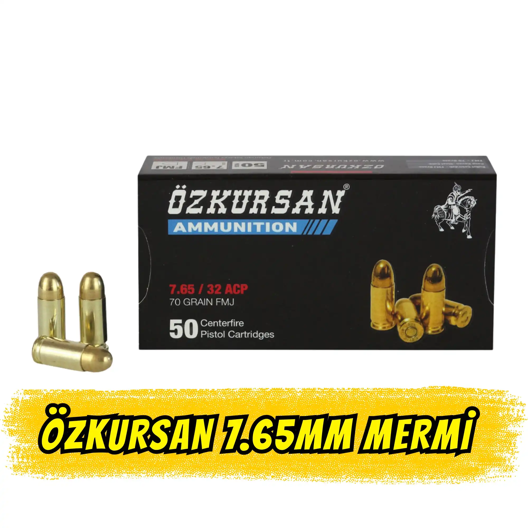 Özkursan Tabanca Mermisi 7.65mm