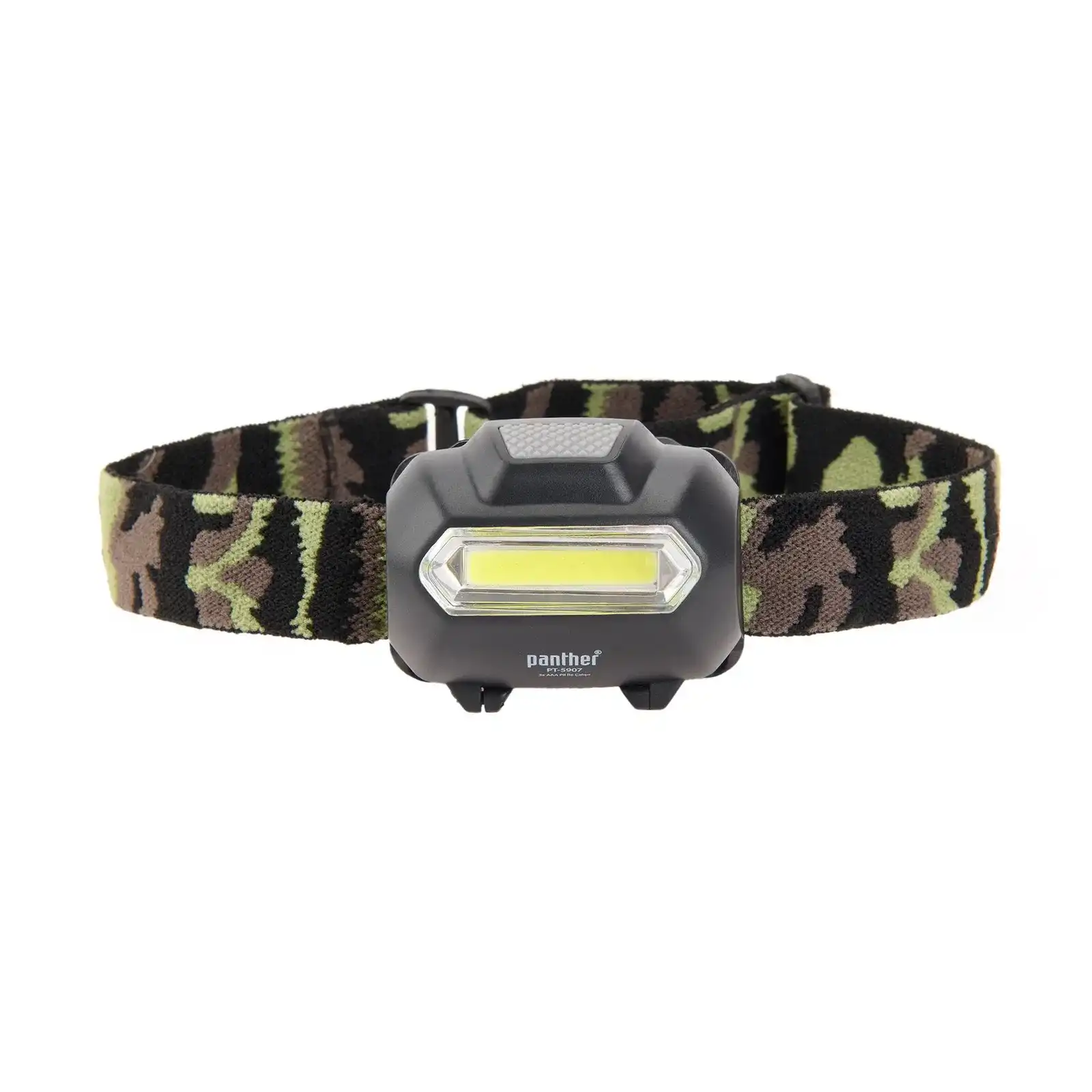 Panther PT-5907 Kamuflaj Desenli Pilli Kafa Lambası - Siyah