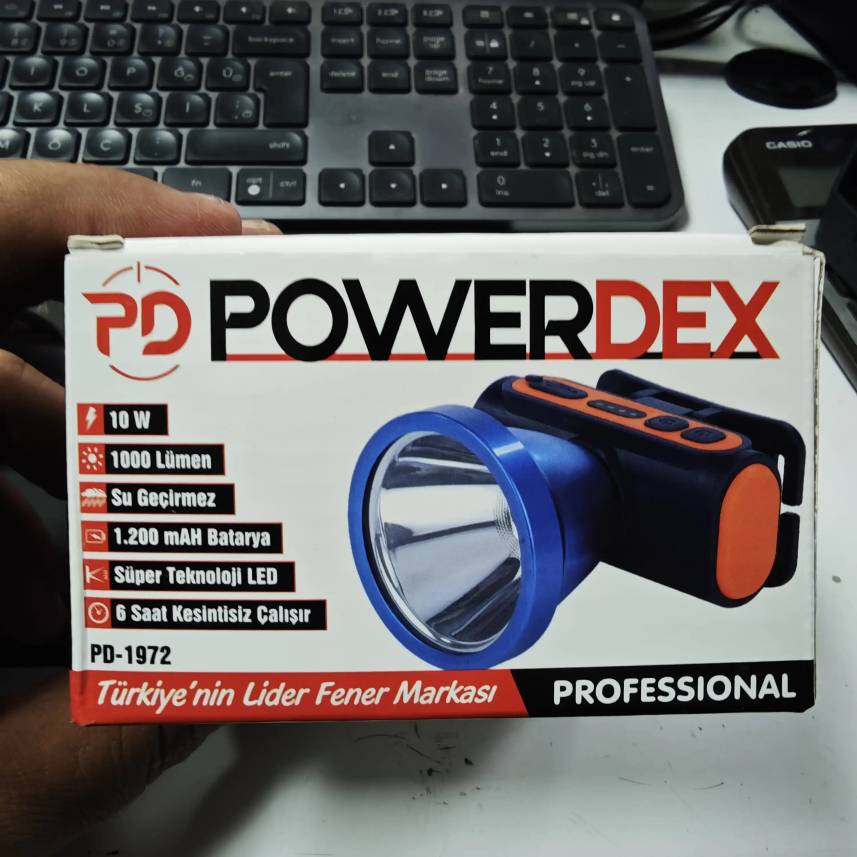 Powerdex PD-1972 Kafa Lambası