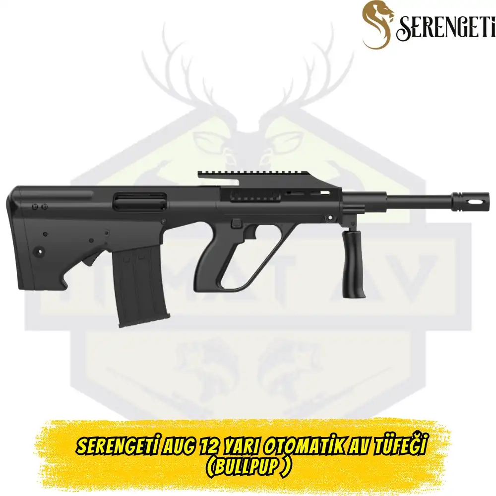 SERENGETİ SEUG 12 Yarı Otomatik Av Tüfeği (BULLPUP - Siyah)