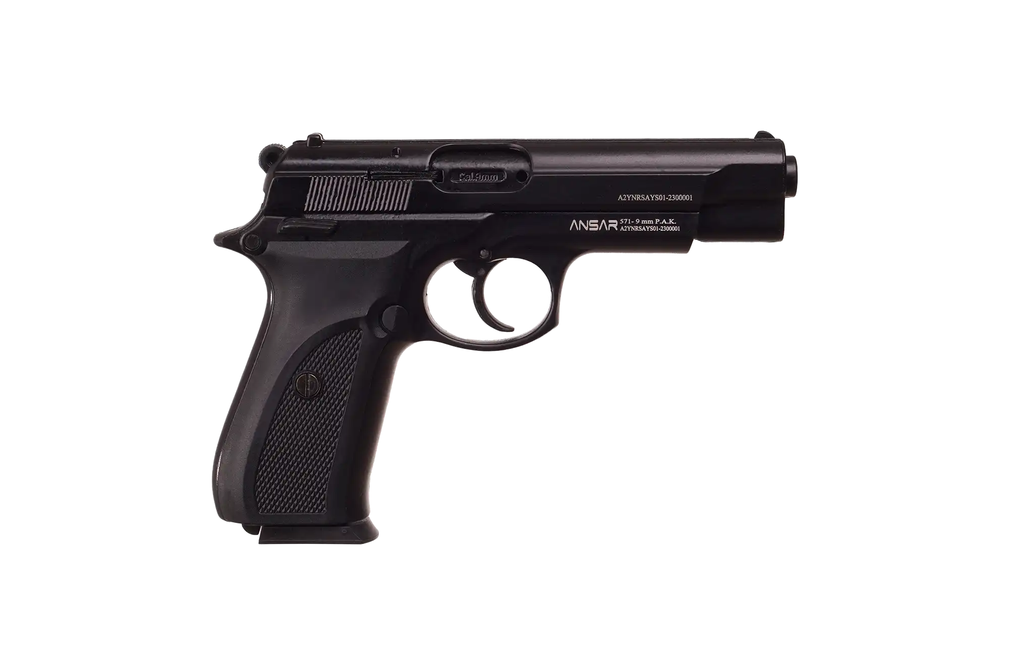 SUR 571 Kurusıkı Ses Tabancası SİYAH