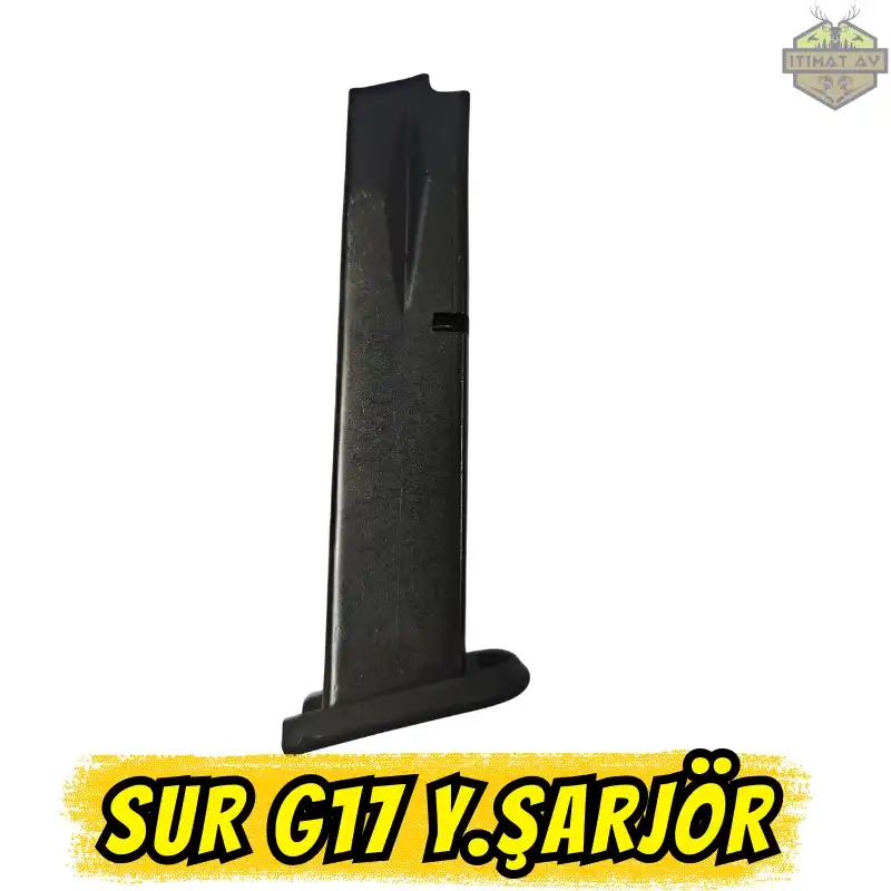 SUR G17 Yedek Şarjör | 17+1 Kapasite | Orijinal