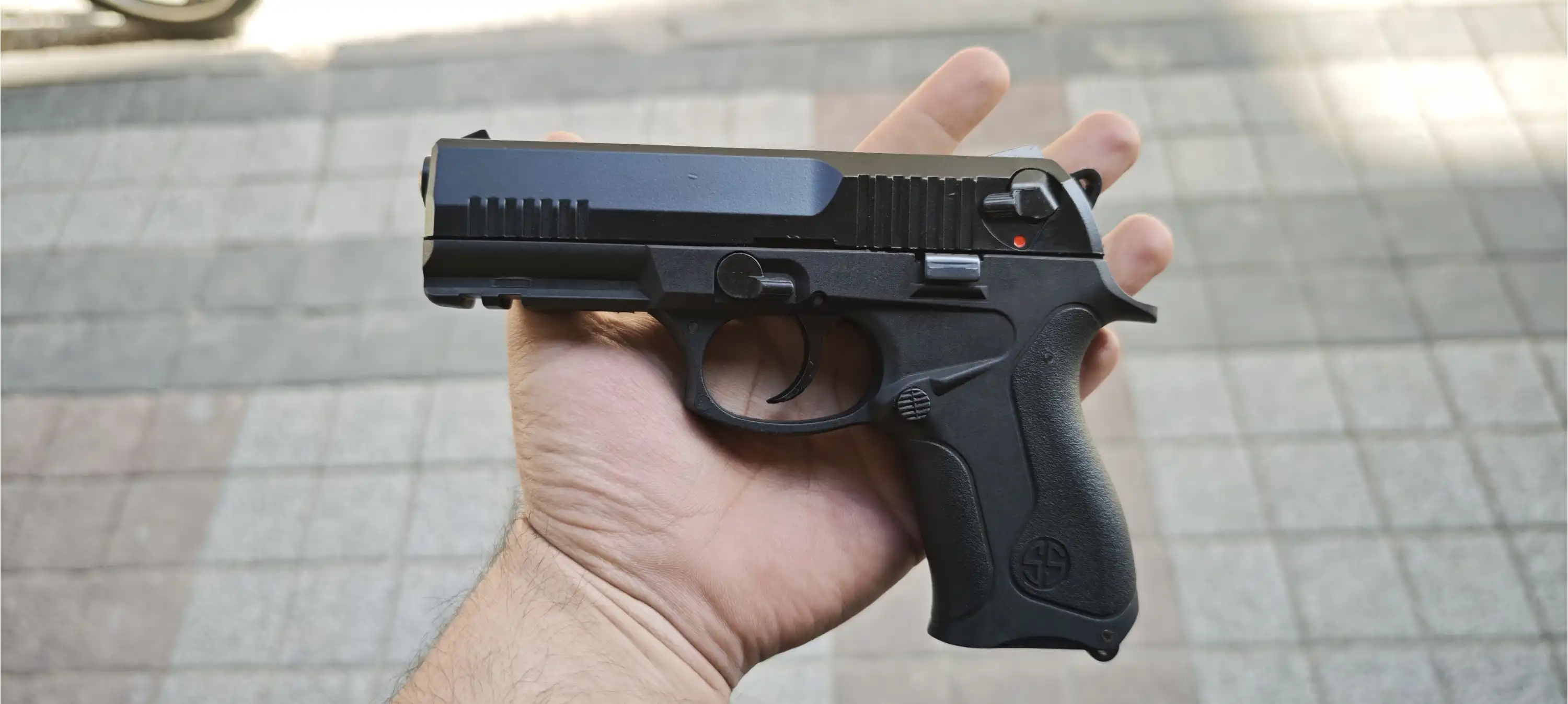 SUR M9 Kurusıkı Ses Tabancası SİYAH