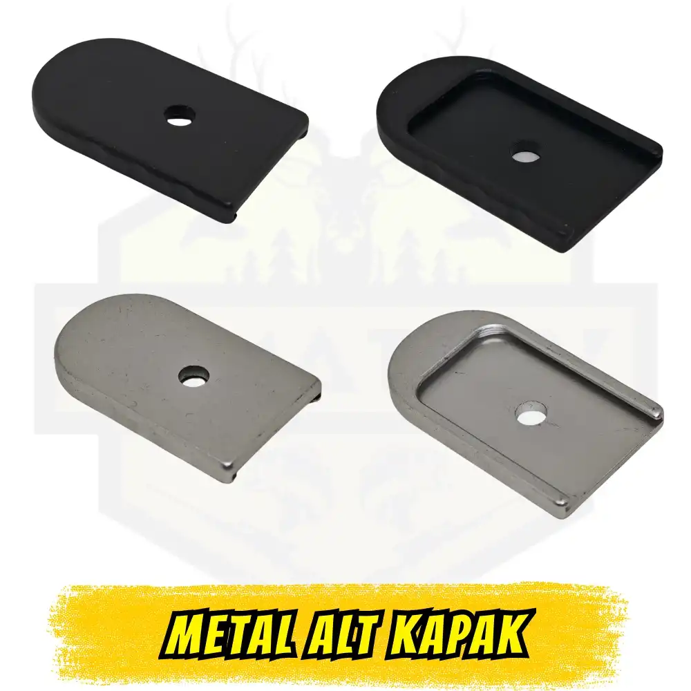 Üniversal Metal Şarjör Alt Kapağı - Yüksek Dayanımlı Yedek Parça