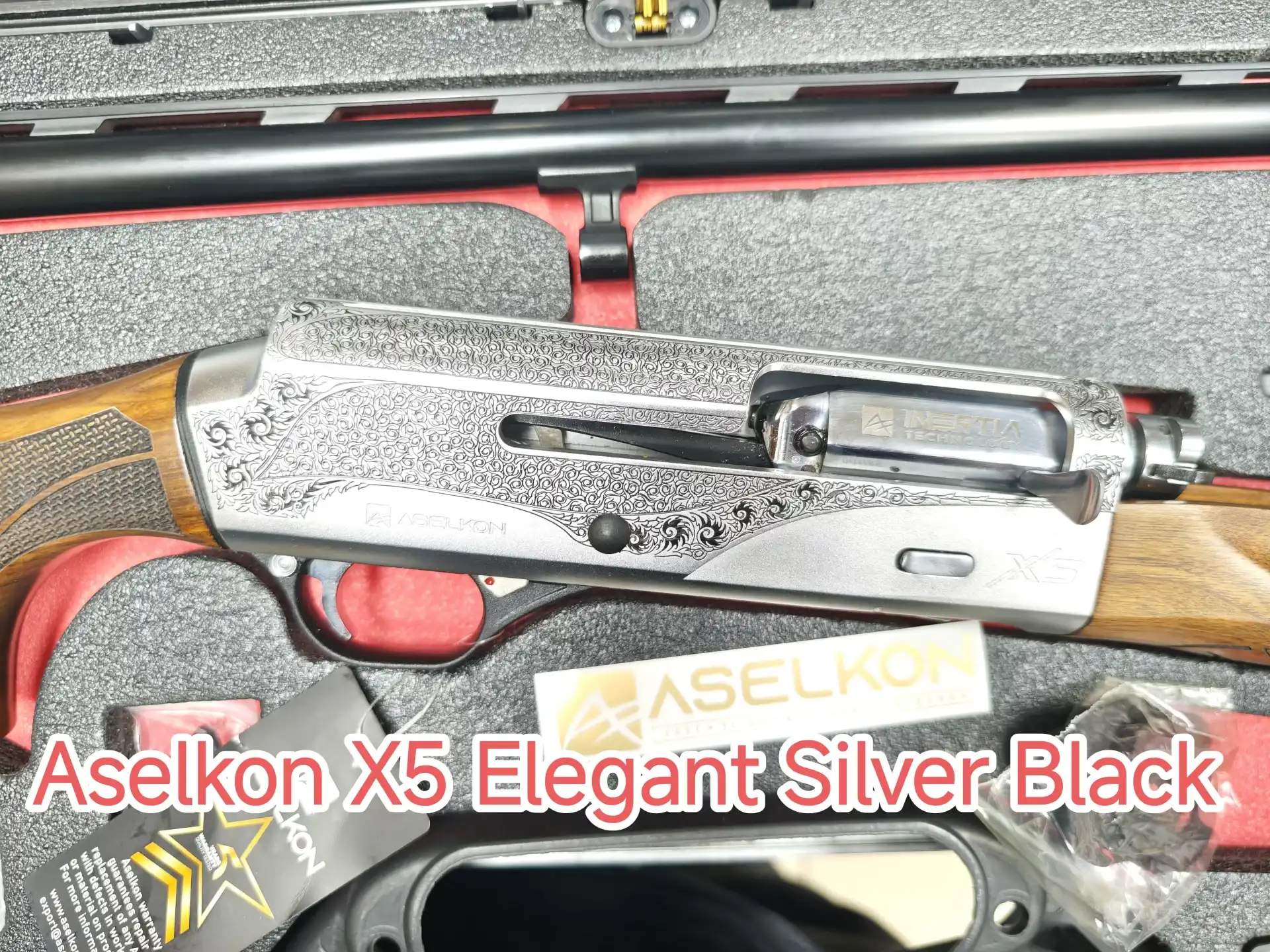Aselkon X5 Elegant Silver Black