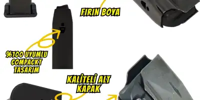 HS-9 G2 (Gripzone) için Orijinal Şarjöre Alternatif: 18+1 Yerli Üretim Şarjör İncelemesi