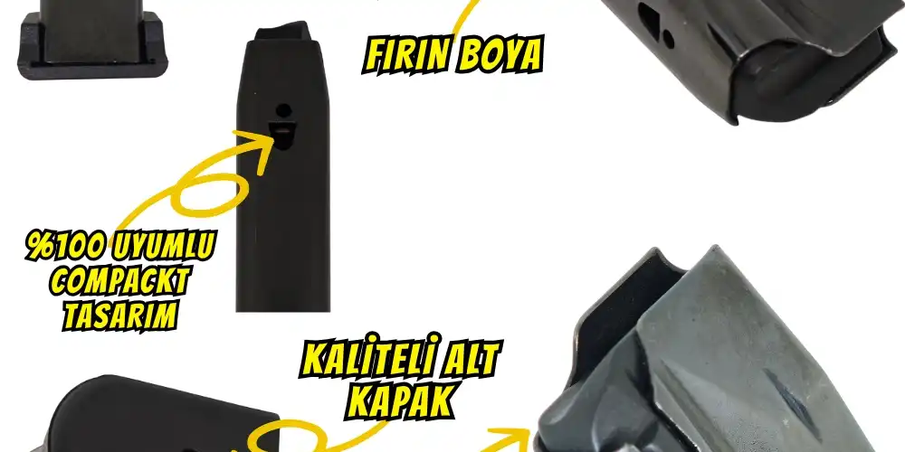 HS-9 G2 (Gripzone) için Orijinal Şarjöre Alternatif: 18+1 Yerli Üretim Şarjör İncelemesi