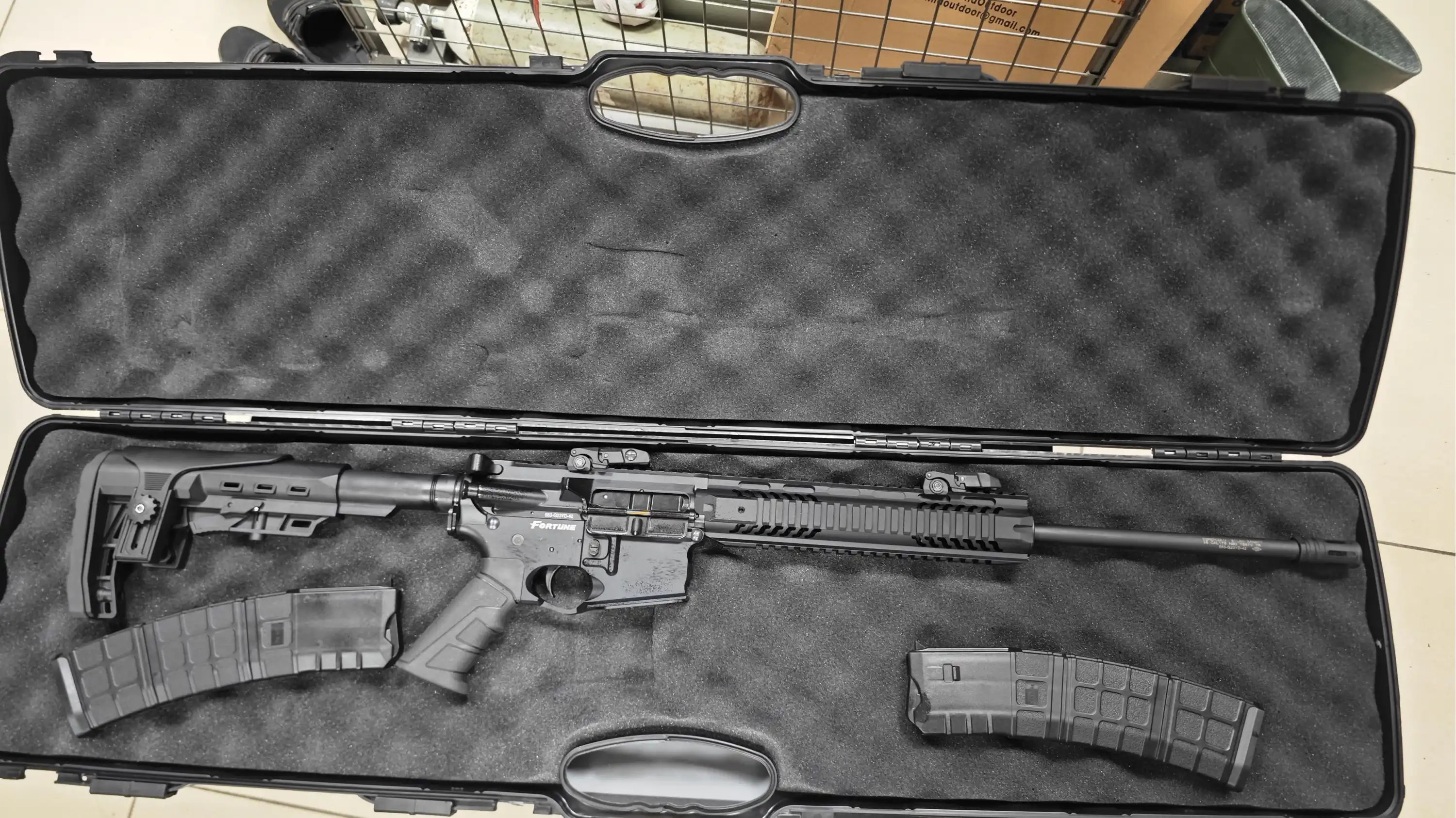 Eşrefoğlu Fortune Ka36 ŞARJÖRLÜ YARI OTOMATİK AV TÜFEĞİ siyah