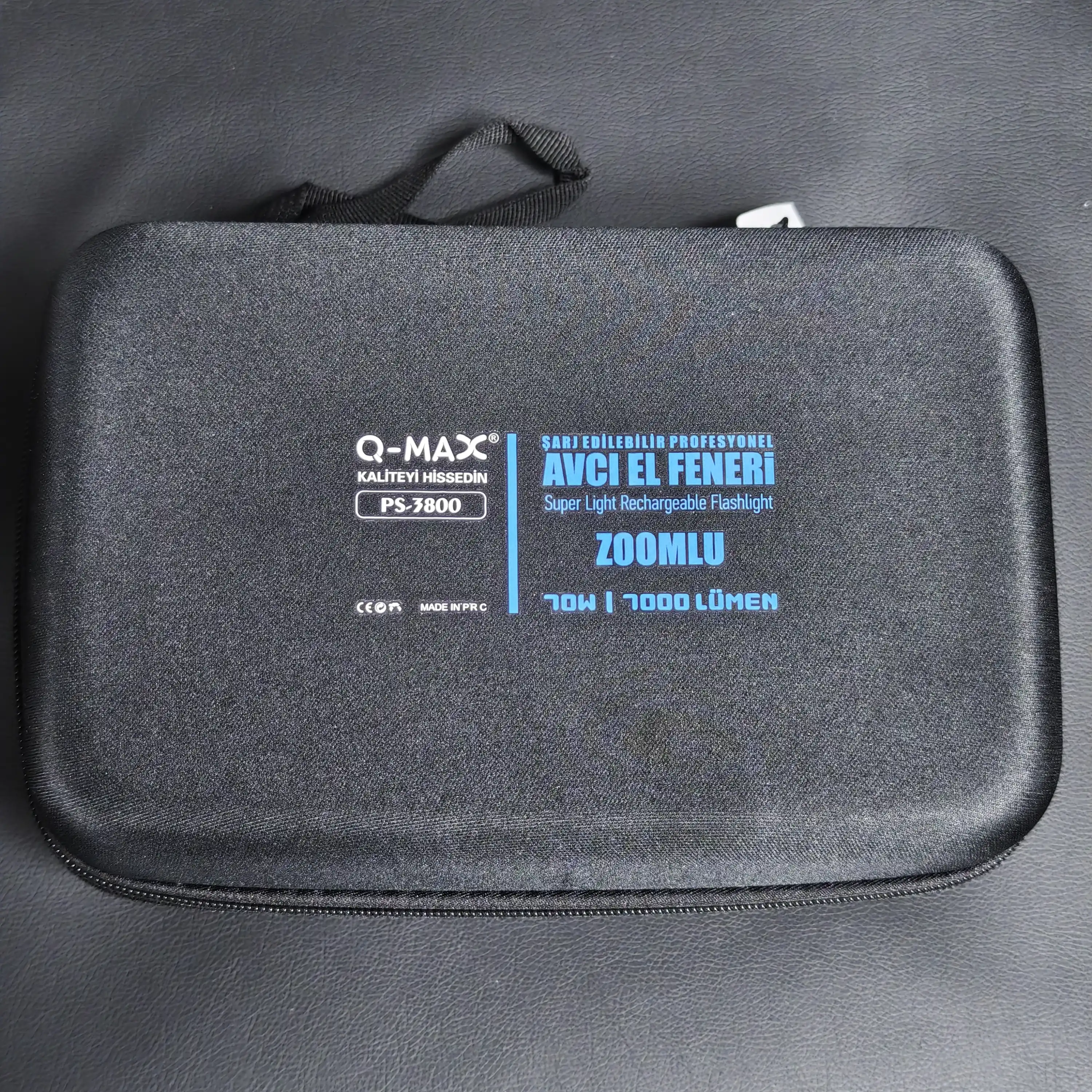 O-MAX PS-3800 7000LÜMEN 70W PROFESSİONAL UZUN MENZİL EL FENERİ