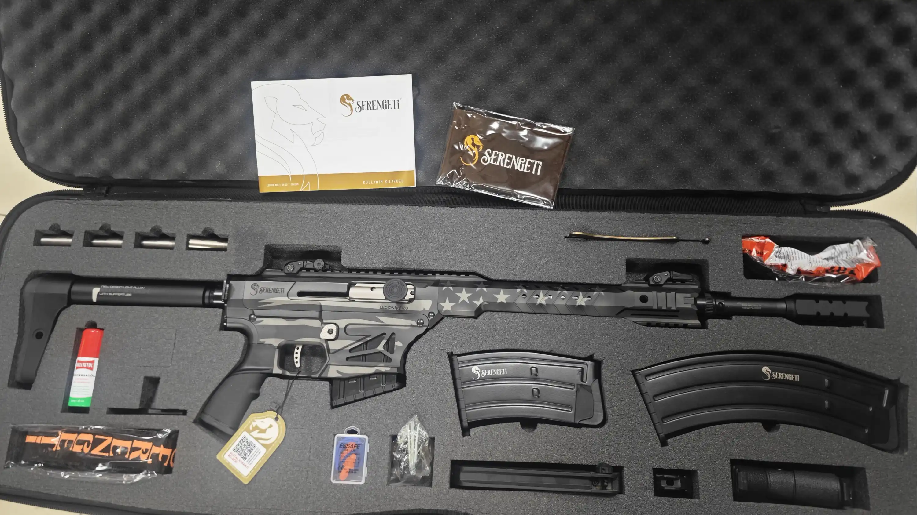 Serengeti LEGION-120 CP-408 WOtomatik Av Tüfeği FÜME YILDIZLI