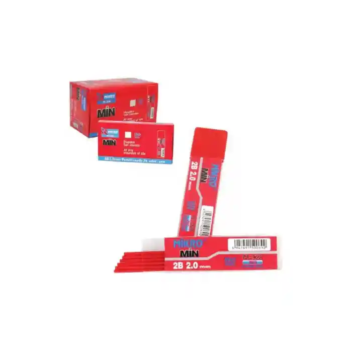 928 Kırmızı Kalem Ucu 2MM 24 Adet