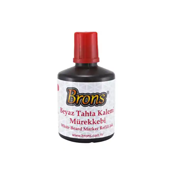 Tahta Kalem Mürekkebi 100 Cc Kırmızı Tahta Kalem Mürekkebi (6 LI PAKET) tkm