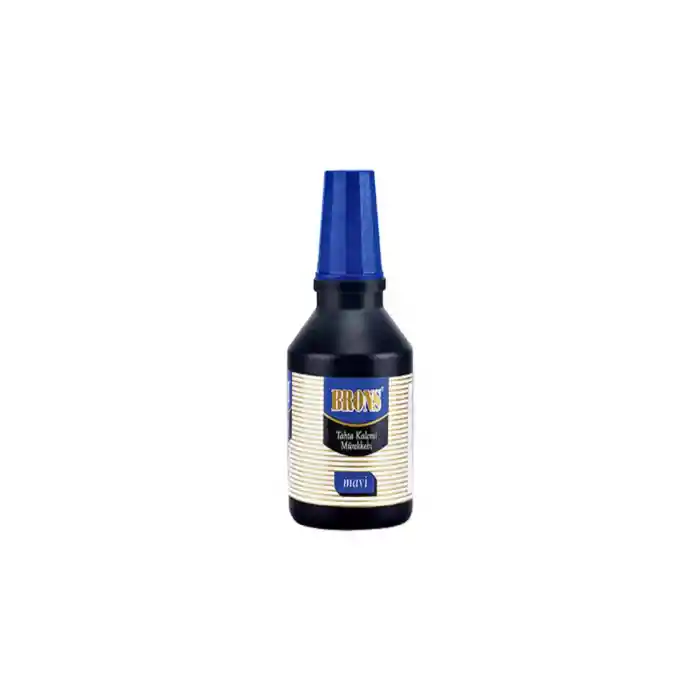 Tahta Kalem Mürekkebi 30 Cc Mavi Br-351 - 12li Paket tkm