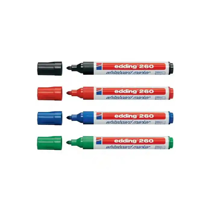 260 Beyaz Yazı Tahtası Kalemi 4lü Set