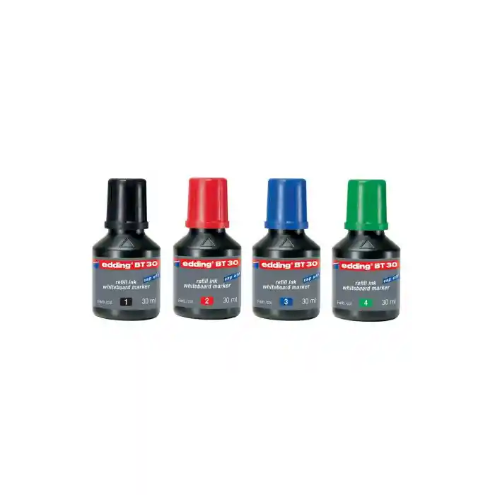 Bt-30 Beyaz Tahta Kalem Mürekkebi 30 ml 4 Renk tkm