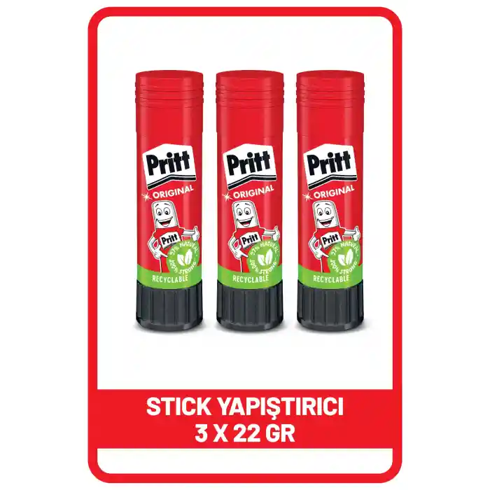 Stick Yapıştırıcı 22 Gr 56102 - 3 Adet