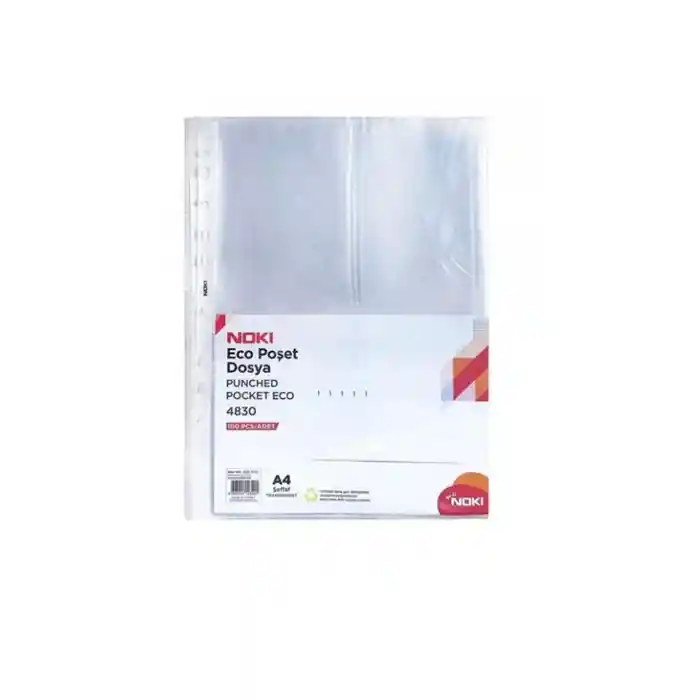 Poşet Dosya Eco A4 100` lü (ys)