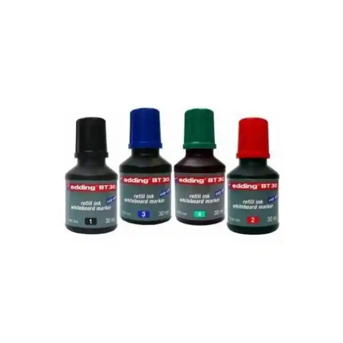 BT30 Beyaz Tahta Kalemi Mürekkebi 30 ml 4 Farklı Renk