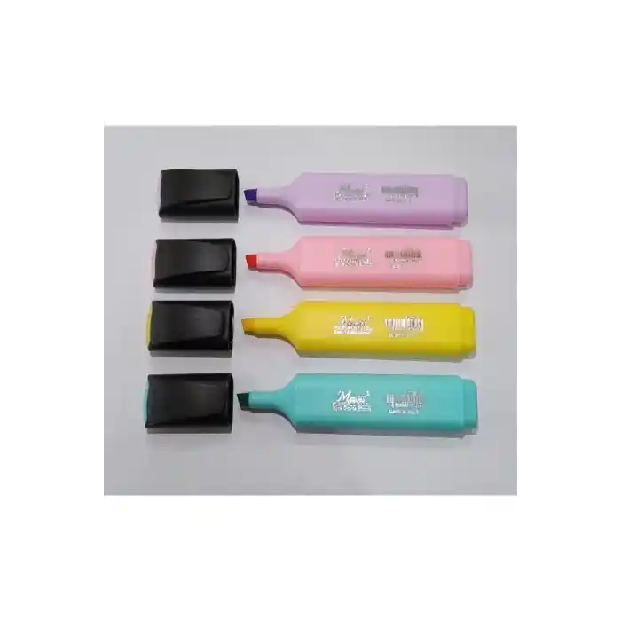 Pastel Fosforlu Kalem 4 Renk 4lü Paket (s)