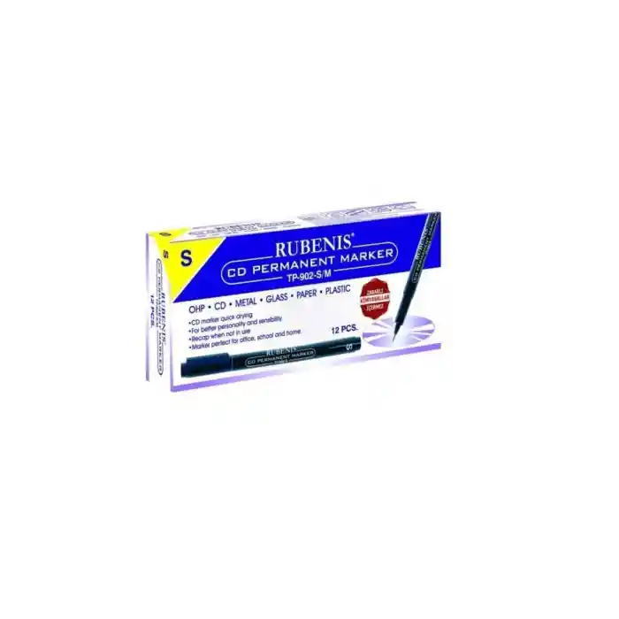Asetat Cd Kalemi 3lü Set - S (Ince Uç)